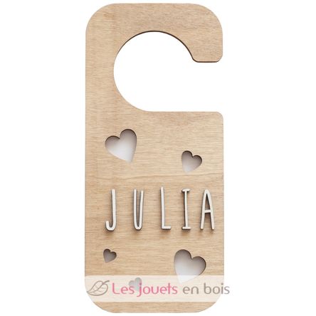Customizable door hanger - Hearts VI-PL23 Vintiun 1