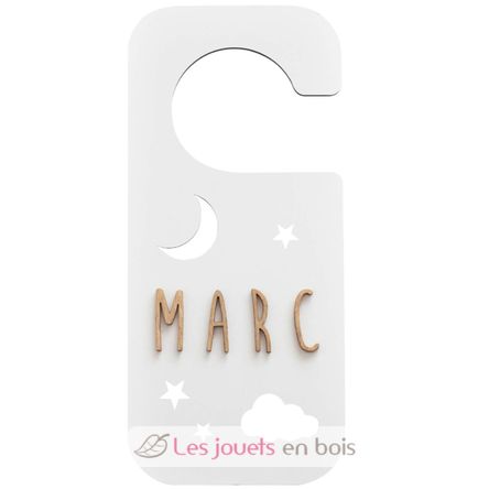 Customizable door hanger - Night white VI-PL32 Vintiun 1
