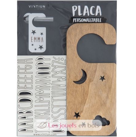 Customizable door hanger - Night VI-PL31 Vintiun 4