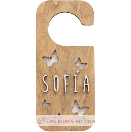 Customizable door hanger - Butterflies VI-PL29 Vintiun 1