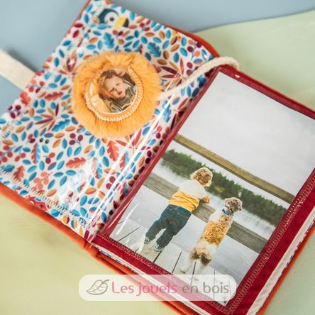 Jack the Lion Fabric Photo Album LL83638 Lilliputiens 4