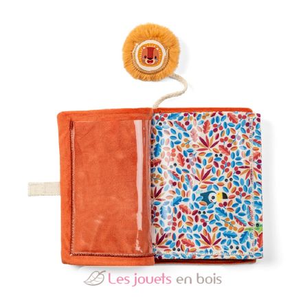 Jack the Lion Fabric Photo Album LL83638 Lilliputiens 2