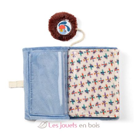 Jules the Dog Fabric Photo Album LL83636 Lilliputiens 2