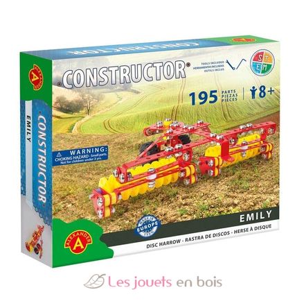 Constructor Emily - Disc Harrow AT-2173 Alexander Toys 1