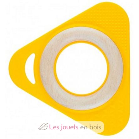 Rattle Triangle - yellow Tri0+ EFK-120-000-201 Little Big Things 1