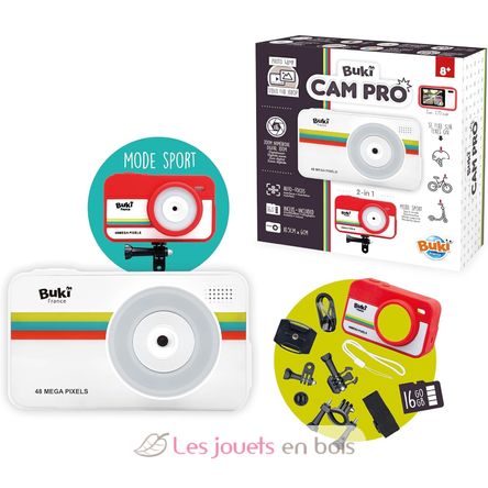 Buki CamPro - HD action camera for kids BUK-PV010 Buki France 2