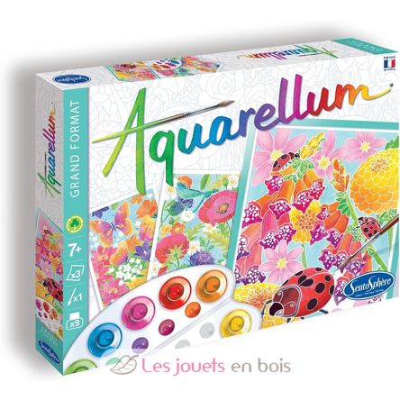 Aquarellum Among the flowers SS-6391 Sentosphère 4