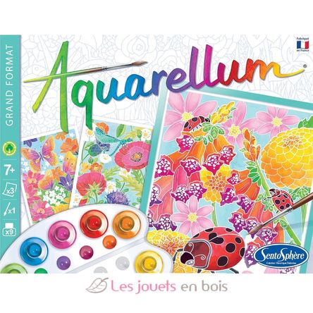 Aquarellum Among the flowers SS-6391 Sentosphère 5