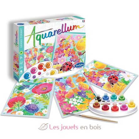 Aquarellum Among the flowers SS-6391 Sentosphère 1