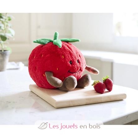 Strawberry hot water bottle plush WA-AR0172-2 Warmies 2