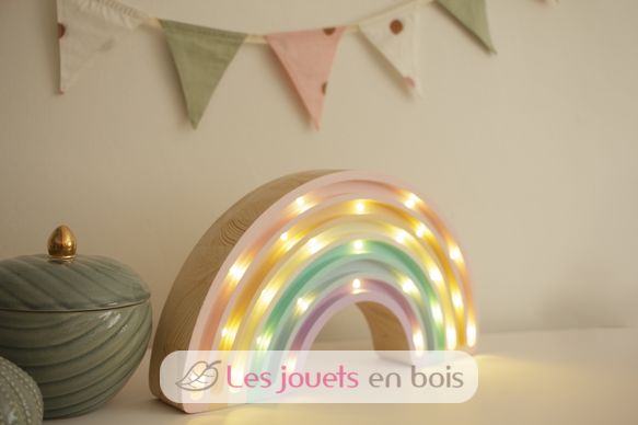 Little Lights Rainbow Lamp Pastel LL016-368 Little Lights 4