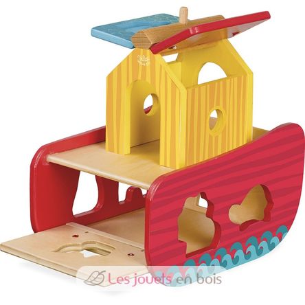 Animals ark shape sorter V2429 Vilac 3