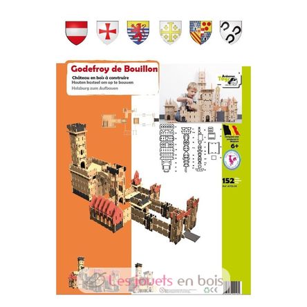 Castle Godefroy de Bouillon AT13.011-4587 Ardennes Toys 3