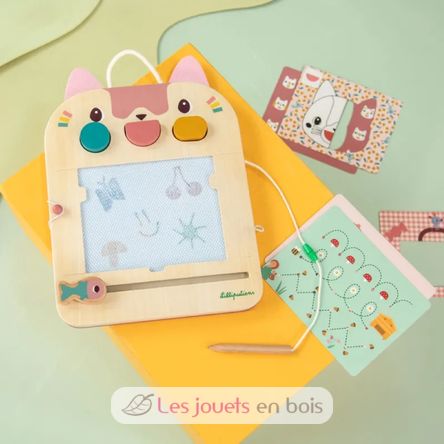 Magical slate Jeanne the Cat LL83650 Lilliputiens 2