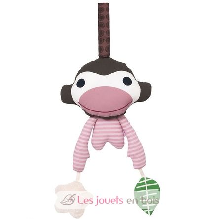 Asger Pink Monkey - activity toy for hanging FF119-001-045 Franck & Fischer 1