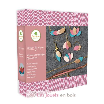 Leather jewelry making kit SYADB011 Sycomore 1