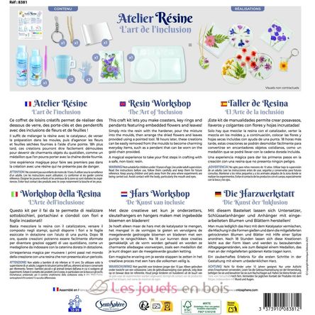 Resin workshop The art of inclusion SS-8381 Sentosphère 2
