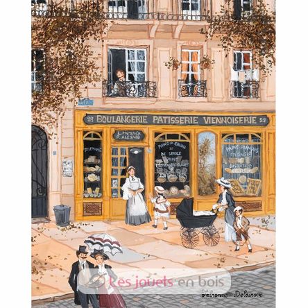 Avenue Felix Faure by Delacroix A1201-80 Puzzle Michele Wilson 3