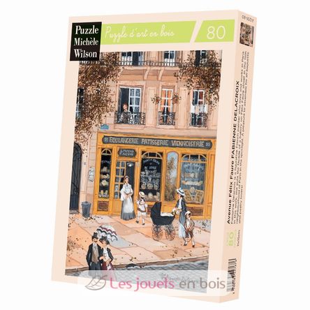 Avenue Felix Faure by Delacroix A1201-80 Puzzle Michele Wilson 1