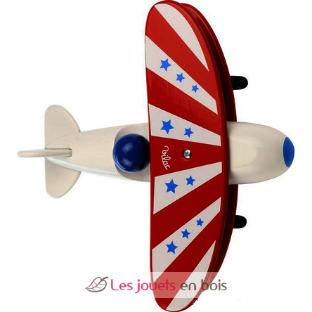 White biplane V1244W Vilac 2