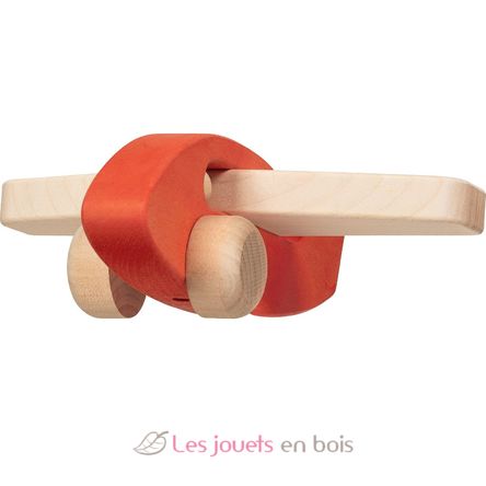 Wooden rolling airplane GK55833 Goki 2