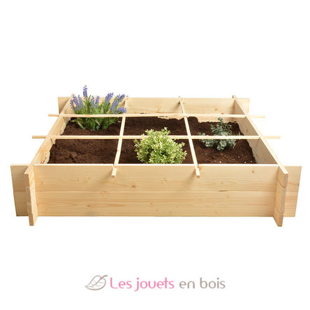 Wooden square meter garden ED-B1012 Esschert Design 1