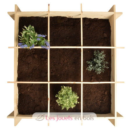 Wooden square meter garden ED-B1012 Esschert Design 2