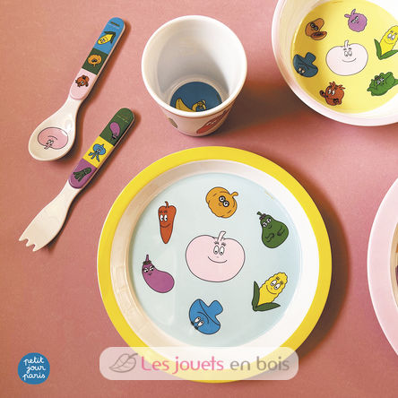 5-pieces set Barbapapa Veggie PJ-BA701VR Petit Jour 3