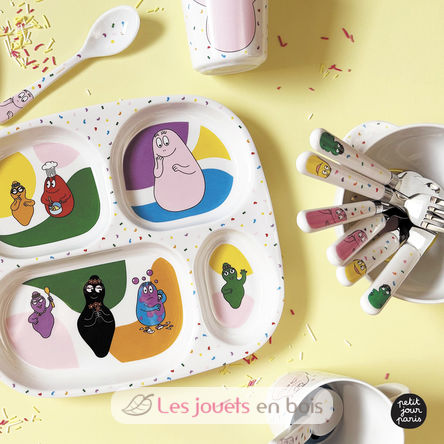 Learning cutlery set Barbapapa PJ-BA903R Petit Jour 4