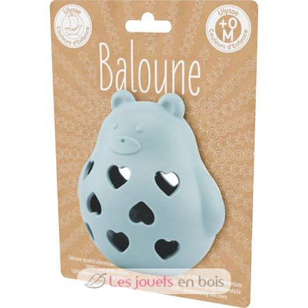 Silicone Rattle Bear blue UL7140 Ulysse 5