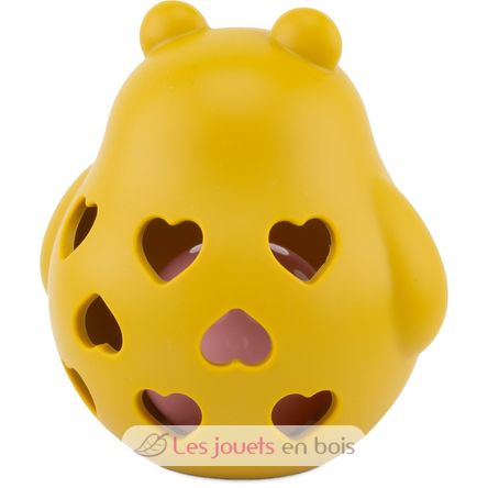 Silicone Rattle Bear yellow UL7141 Ulysse 3
