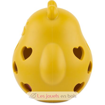 Silicone Rattle Bear yellow UL7141 Ulysse 4