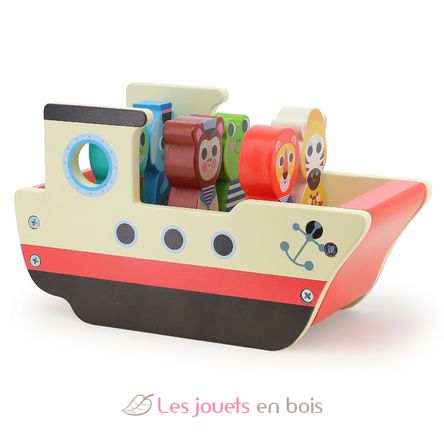 Boat with animals sounds V7643 Vilac 3