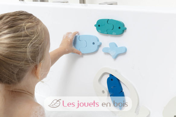 Bath puzzle - Whale QU-171027 Quut 6