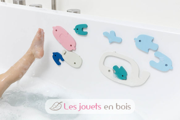 Bath puzzle - Whale QU-171027 Quut 7