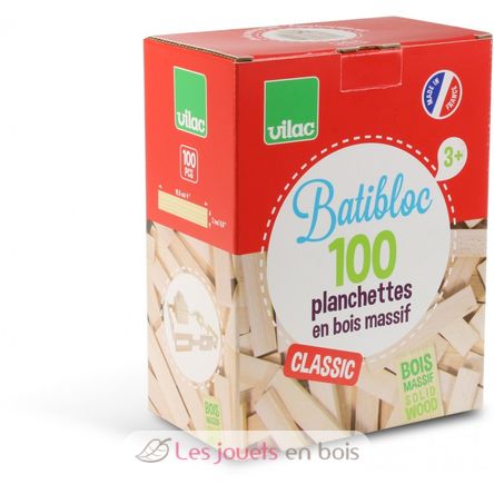 Batibloc classic 100 planchettes V2135 Vilac 3