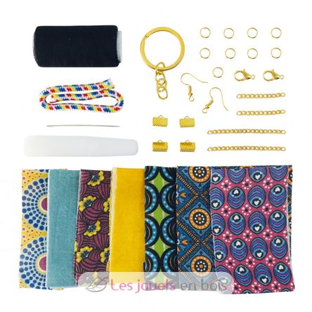 Creative kit - Wax Print Jewellery BUK-BE208 Buki France 2