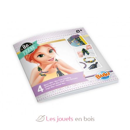 Creative kit - Wax Print Jewellery BUK-BE208 Buki France 4