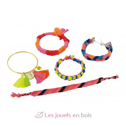 Creative kit - Neon Bracelets BUK-BE209 Buki France 3