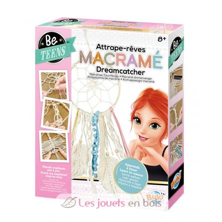 Creative kit - Macramé dreamcatcher BUK-BE401 Buki France 1