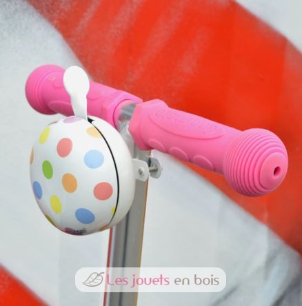 Pastel Dotty Bicycle Bell BELLPD-S Kiddimoto 4