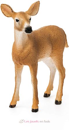 White-tailed doe SC-14819 Schleich 5