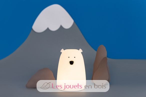 Nightlight Big'Ours - White L-OUBLANC Little L 12