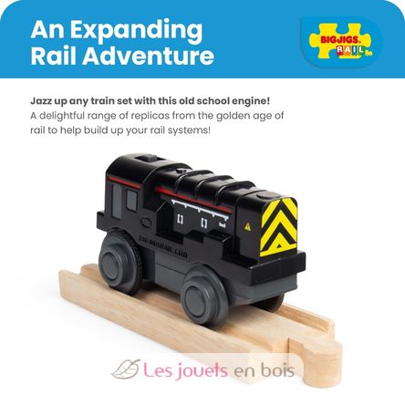 Battery Operated Diesel Shunter BJT311 Bigjigs Toys 8