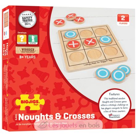 Noughts and crosses BJ691 Bigjigs Toys 4
