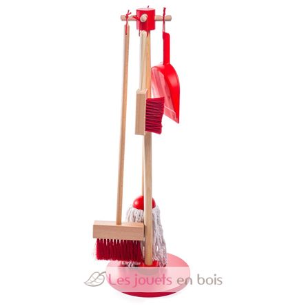 Red Cleaning Set BJ693 Bigjigs Toys 1