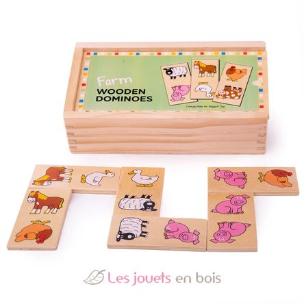 Dominoes Farm BJ736 Bigjigs Toys 1