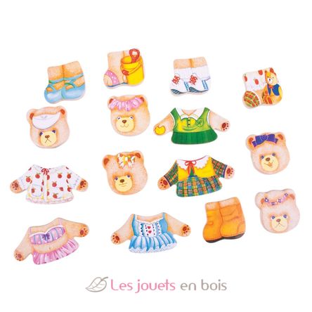 Dress Up - Bear Family BJ766 Bigjigs Toys 8