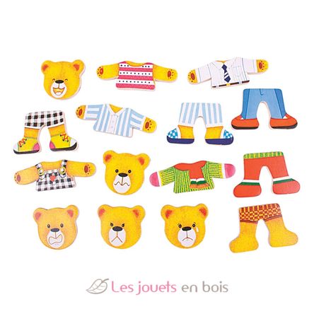 Dress Up - Bear Family BJ766 Bigjigs Toys 7