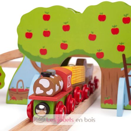 Farm Train Set BJT036 Bigjigs Toys 3